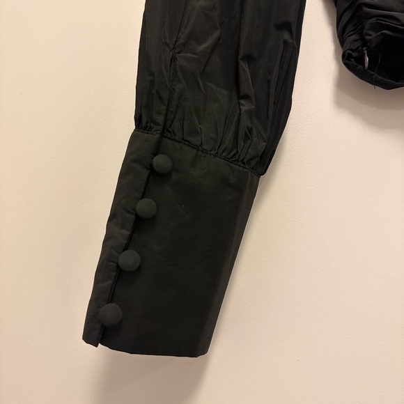 Zara Black Ruched Top - Picture 3 of 4